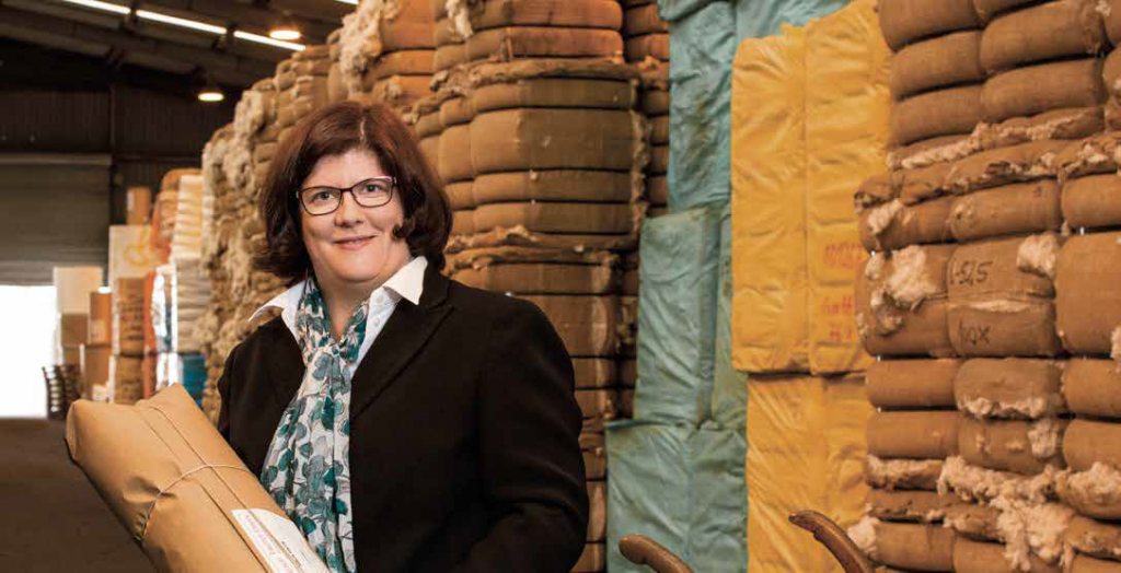Setzt im Außenhandelsgeschäft auf die Kompetenz der Sparkasse Bremen: Stephanie Silber, Geschäftsführerin des Baumwollhändlers Otto Stadtlander GmbH.